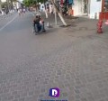 Encontraron al sujeto que roba silla de ruedas