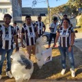 Equipo de fútbol "Juristas FC" reparten sonrisas