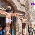 Este viernes Santo El Pitillal vivió la crucifixión de Cristo