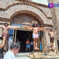 Este viernes Santo El Pitillal vivió la crucifixión de Cristo