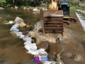 Fortalecen encauzamiento en Planta Potabilizadora Río Cuale