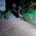 Fuertes lluvias causaron inundaciones en Bahía