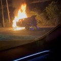 Incendio de Vehículo en Av. México