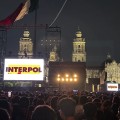 Interpol reúne más de 160 mil personas en el Zócalo Capitalino