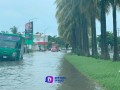 Inundaciones en Nuevo Vallarta debido a las lluvias