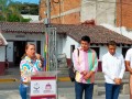 Izamiento de Bandera LGBT en Pitillal