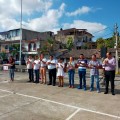 Izamiento de Bandera LGBT en Plaza Pitillal