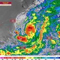 La nueva ruta de Lidia como huracán clasificación 1 y su punto más cercano en pronóstico hasta este momento es Sayulita.
