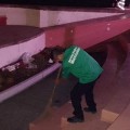 Limpian y desinfectan espacios públicos de Vallarta