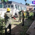 Llegan a Vallarta 470 efectivos de la Sedena y GN para atender afectaciones por Lidia