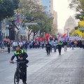 Marcha sindical para cerrar el mes