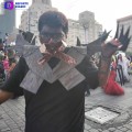 Marcha Zombie llena de terror las calles de la CDMX