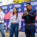 Melissa Madero arranca en “Las Juntas” su campaña a la Presidencia Municipal
