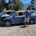 Menor resulta levemente lesionado por un accidente vehicular en Fluvial Vallarta
