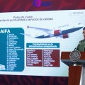 Mexicana de Aviación viajará desde el AIFA a Puerto Vallarta