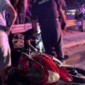 Motociclista atropella a peatón en la avenida Luis Donaldo Colosio