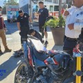 Motociclista colisiona con repartidor de agua Ciel