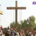 Muere el  mesías en la cruz