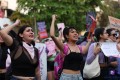 Mujeres vallartenses marcharon para pedir seguridad