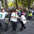 Personas con discapacidad marchan por inclusión laboral y no discriminación