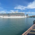 Primer triple arribo de cruceros a Vallarta desde inicio de la pandemia
