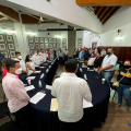 Primera sesión de cabildo, encabezada por el presidente municipal Luis Michel Rodríguez