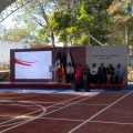 Profe Michel inaugura domo del Cecytej #7 en El Mangal