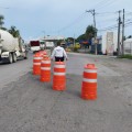 Reparan ingreso a carretera a Ixtapa - Las Juntas( Home Depot)