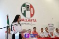 Respaldan priístas a Teresita Marmolejo en su toma de protesta como su nueva dirigente