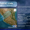 Se prevé que Lidia impacte entre Nayarit y Jalisco, durante la noche del martes y madrugada del miércoles