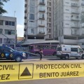 Se registra choque múltiple en la Benito Juárez, CDMX