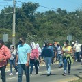 Sindicalizados protestan y toman avenidas de Puerto Vallarta