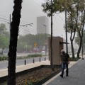 Tormenta de polvo y aire azota la #CDMX