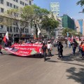 Totalmente en paz la marcha por el Día del Trabajo en la CDMX