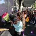 Un minuto de silencio por los feminicidios en México