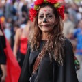 Vive Puerto Vallarta el tradicional desfile de Día de Muertos