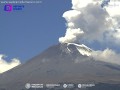 Volcán Popocatépetl muestra mayor actividad