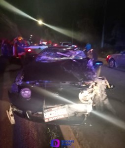 Accidente en Avenida México deja a motociclista gravemente herido