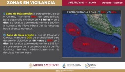 Alta probabilidad de ciclón para Jalisco y Colima
