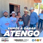 Atengo y Cuautla tendrán un Diputado Federal con Gerardo López, que busca llevar sus necesidades al Congreso de la Unión.
