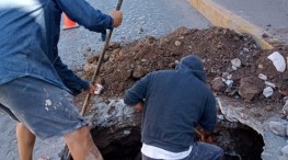 Atiende SEAPAL ruptura del subcolector Juárez