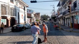 Cierre vial en Calle Colombia por obras: Se establecen desvíos para flujo vehicular