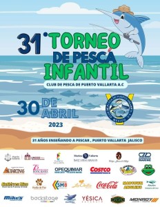 Club de pesca Puerto Vallarta realizará su 31 torneo de pesca infantil