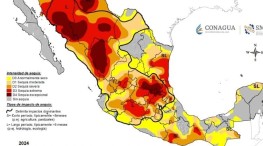 Conagua reporta condiciones de sequía en más del 60% del país