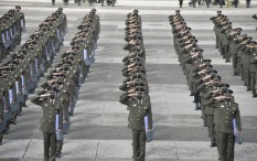 Dos mujeres y 505 hombres cadetes en ceremonia de graduación