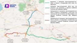 En suspenso la apertura del tramo Compostela - Las Varas