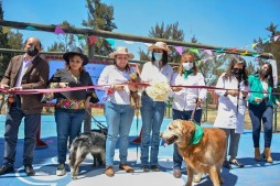 Inauguran el parque canino más grande de la CDMX