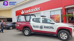 Intento de robo en banco Santander del Pitillal