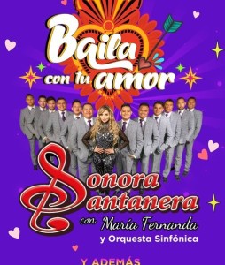 La Sonora Santanera en el Zócalo capitalino para celebrar el amor y la amistad