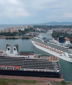 Llegan a Puerto Vallarta los primero 3 arribos de crucero